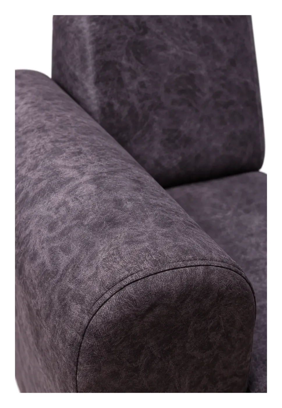 Corner Sofa, Purple-Grey with Storage Corner, photo 5