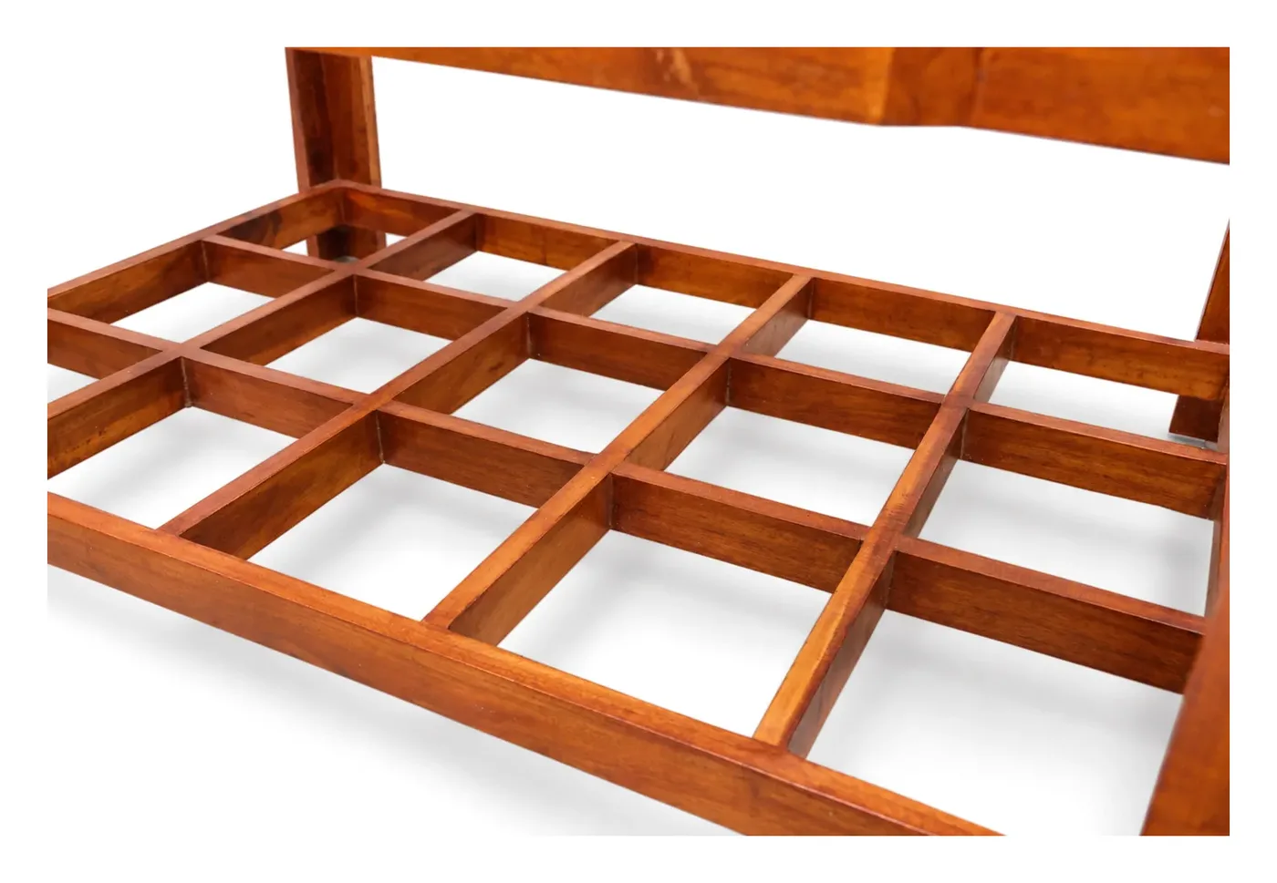 Centre Table, Bronze Glass, Grid Shelf, photo 4